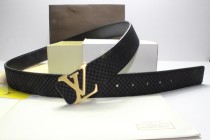 Super Perfect Quality LV Belts(100% Genuine Leather,Steel Buckle)-154