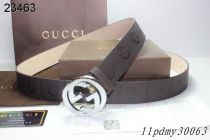 Super Perfect Quality Gucci Belts(100% Genuine Leather,Steel Buckle)-107