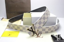 Super Perfect Quality LV Belts(100% Genuine Leather,Steel Buckle)-067