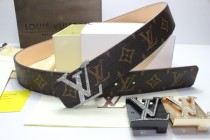 Super Perfect Quality LV Belts(100% Genuine Leather,Steel Buckle)-057