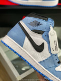 Authentic Air jordan 1 UNC