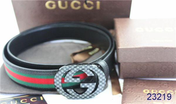 Super Perfect Quality Gucci Belts(100% Genuine Leather,Steel Buckle)-175
