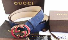 Super Perfect Quality Gucci Belts(100% Genuine Leather,Steel Buckle)-160