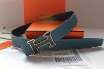 Super Perfect Quality Hermes Belts(100% Genuine Leather,Reversible Steel Buckle)-033