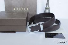 Super Perfect Quality Gucci Belts(100% Genuine Leather,Steel Buckle)-138