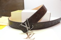 Super Perfect Quality LV Belts(100% Genuine Leather,Steel Buckle)-208