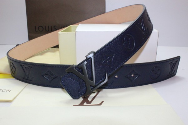 Super Perfect Quality LV Belts(100% Genuine Leather,Steel Buckle)-187