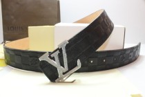 Super Perfect Quality LV Belts(100% Genuine Leather,Steel Buckle)-200