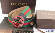 Super Perfect Quality Gucci Belts(100% Genuine Leather,Steel Buckle)-153