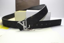 Super Perfect Quality LV Belts(100% Genuine Leather,Steel Buckle)-147