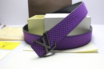 Super Perfect Quality LV Belts(100% Genuine Leather,Steel Buckle)-171
