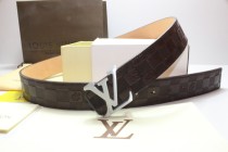 Super Perfect Quality LV Belts(100% Genuine Leather,Steel Buckle)-269