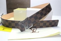 Super Perfect Quality LV Belts(100% Genuine Leather,Steel Buckle)-086