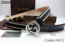 Super Perfect Quality Gucci Belts(100% Genuine Leather,Steel Buckle)-060