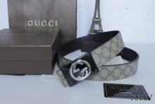 Super Perfect Quality Gucci Belts(100% Genuine Leather,Steel Buckle)-112