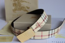 Super Perfect Quality Burberry Belts(100% Genuine Leather,steel buckle)-013
