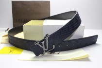 Super Perfect Quality LV Belts(100% Genuine Leather,Steel Buckle)-114