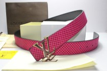 Super Perfect Quality LV Belts(100% Genuine Leather,Steel Buckle)-108