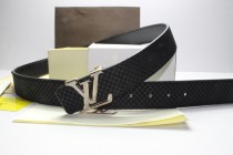 Super Perfect Quality LV Belts(100% Genuine Leather,Steel Buckle)-146