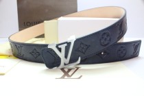 Super Perfect Quality LV Belts(100% Genuine Leather,Steel Buckle)-192