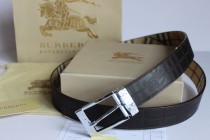 Super Perfect Quality Burberry Belts(100% Genuine Leather,steel buckle)-005