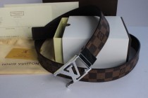 Super Perfect Quality LV Belts(100% Genuine Leather,Steel Buckle)-003