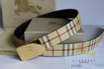 Super Perfect Quality Burberry Belts(100% Genuine Leather,steel buckle)-010