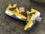 Authentic Air Jordan 4  GS  Lightning