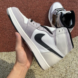 Air Jordan 1 White Grey