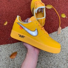 Authentic Air Force Off White Yellow