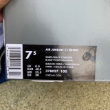 Authentic Air Jordan 11 Concord 2018 with number 45 on the back