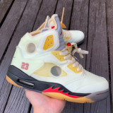 Air jordan 5 Off White