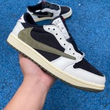 Air Jordan 1 Low Travis Scott Olive 