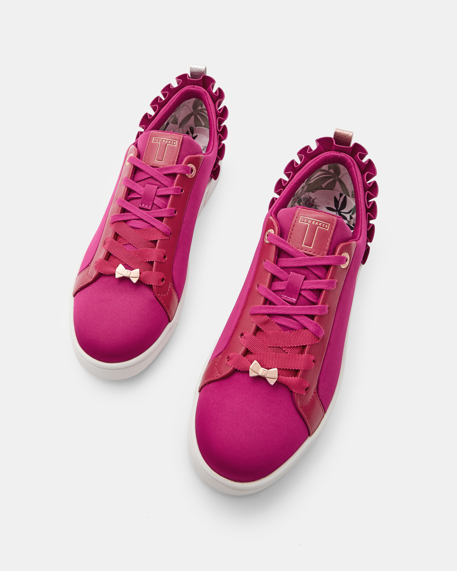 ted baker ruffle trainers