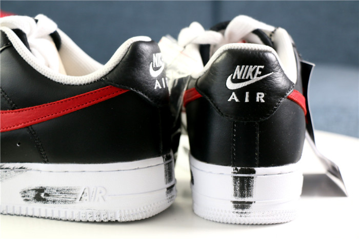 EACEMINUSONE X Nike Air Force 1 Low Para-Noise Black Red