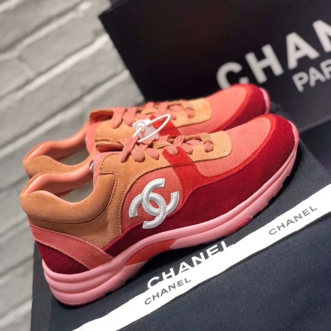 Women C*hanel Top Sneaker