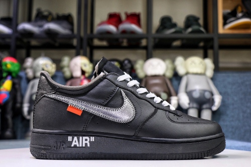 Air Force 1 '07 Virgil X Moma Off White X MOMA BLACK