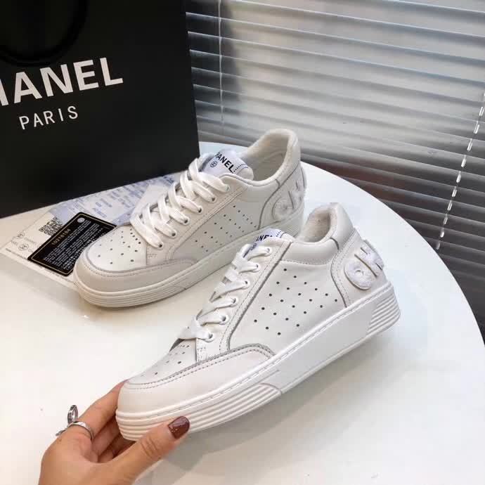 Women C*hanel Top Sneaker