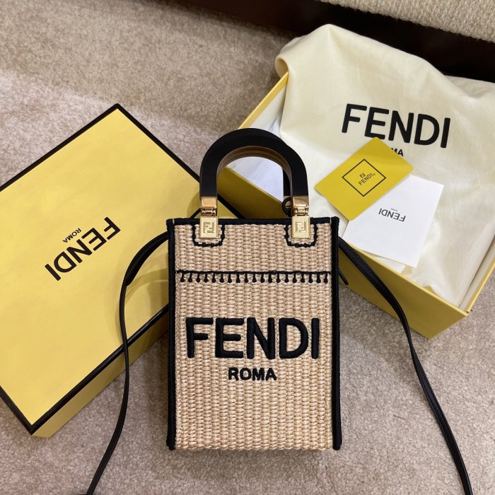 F*endi Bag Top Quality 13*6.5*18cm