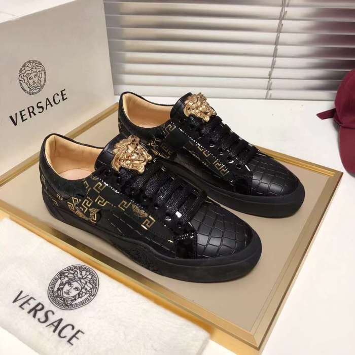 Men V*ersace Top Sneaker