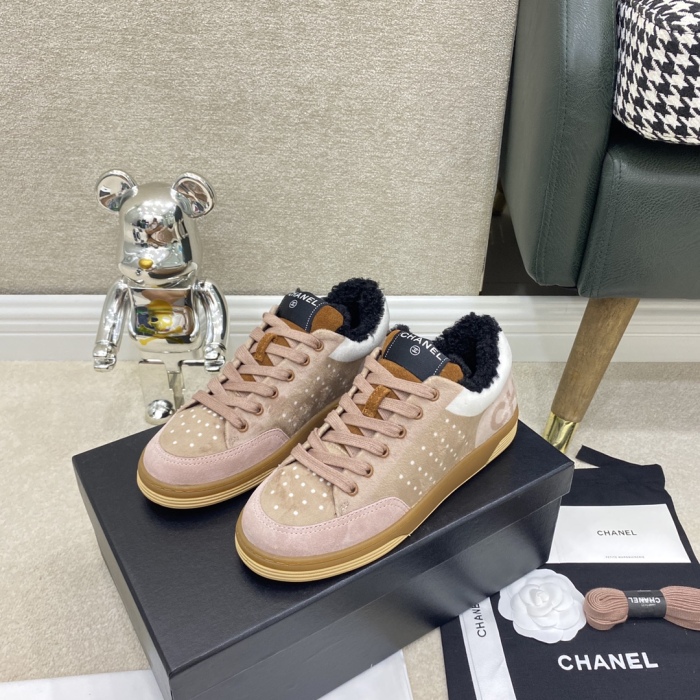 Women C*hanel Top Sneaker