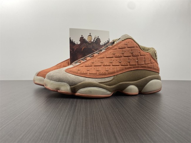 Air Jordan 13 Retro Low CLOT Sepia Stone  AT3102-200