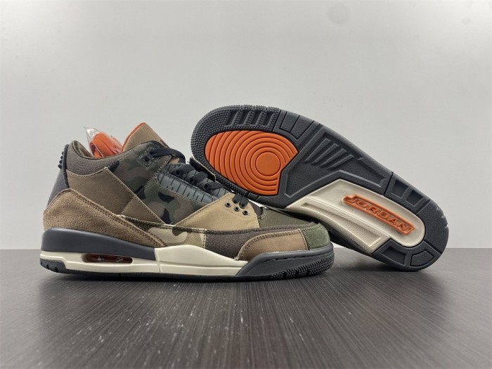 Air Jordan 3 Retro Patchwork Camo  DO1830-200