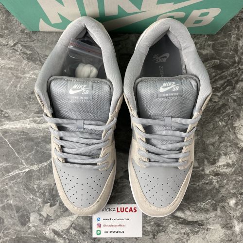 SB Dunk Low Summit White Wolf Grey  AR0778-110