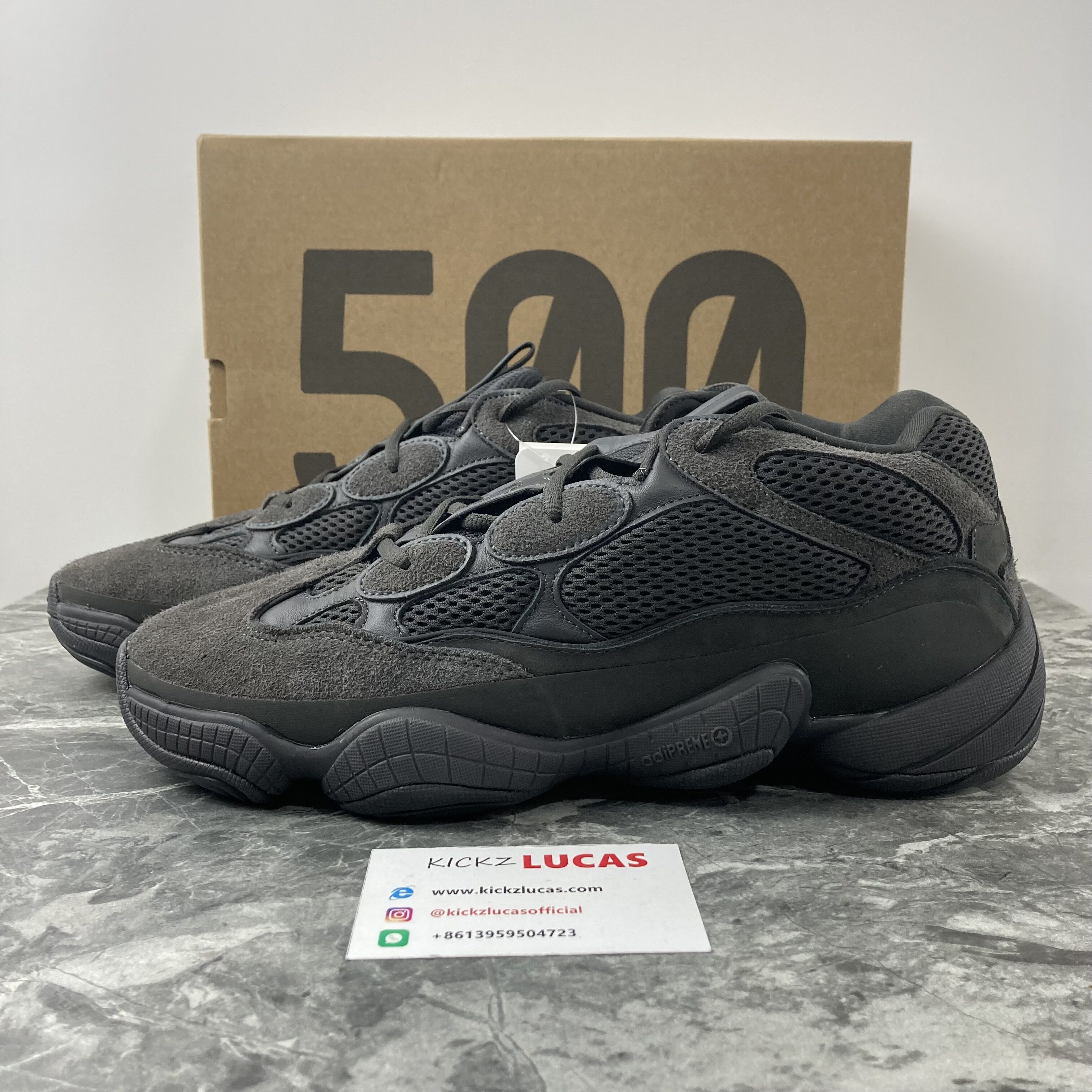 yeezy shoes 500 black
