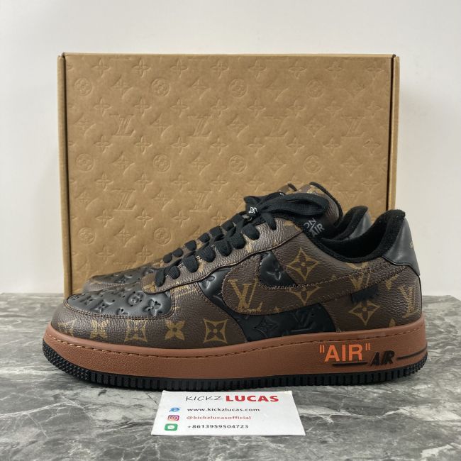 Air Force 1 X L*V brown & black