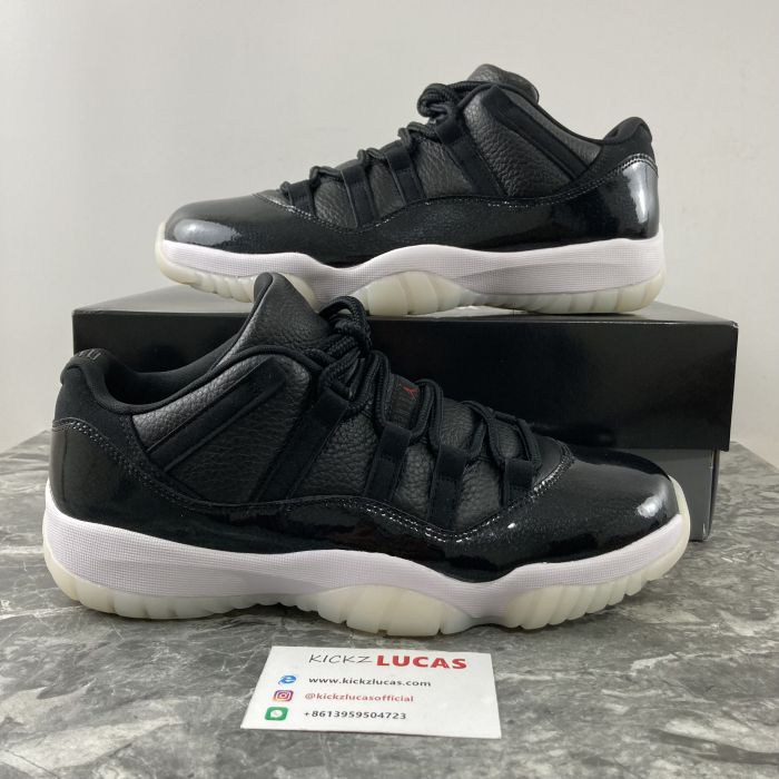 Air Jordan 11 Retro Low 72-10  AV2187-001