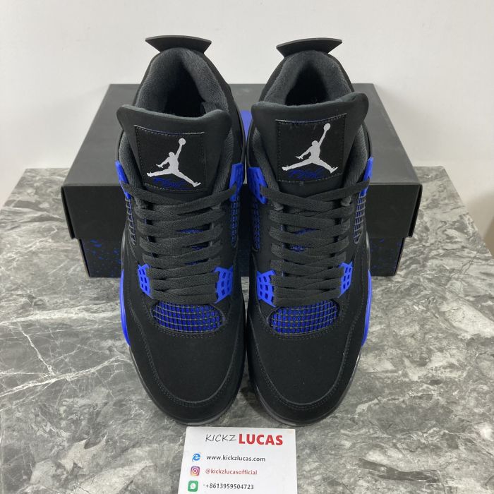 Air Jordan 4 Retro Black Blue