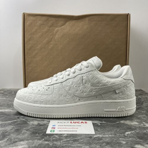 L*V x Air Force 1 Low By Virgil Abloh White