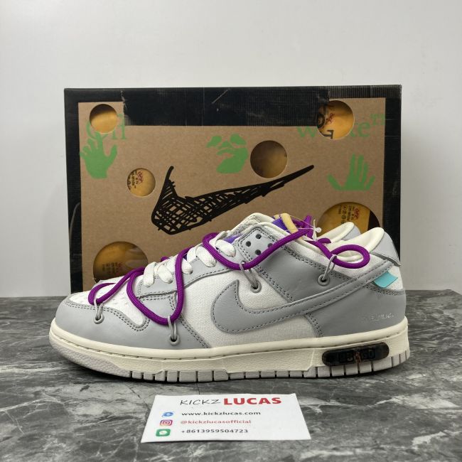 Dunk Low Off-White Lot 28 DM1602-111